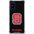 North Carolina State University Logo Galaxy S20 FE Clear Case